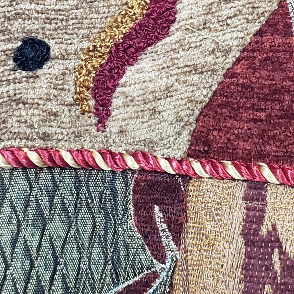 Indigo Moon Patchwork Tapestry Jacket Women's Plu… - image 5